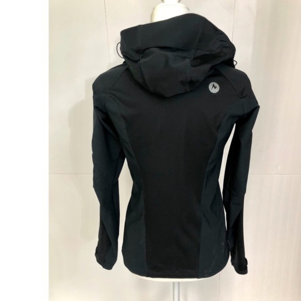 MARMOT women's black windbreaker jacket size XS - Picture 8 of 8